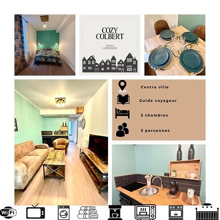 Hyper Centre Le Cozy Colbert Apartment Troyes Luaran gambar